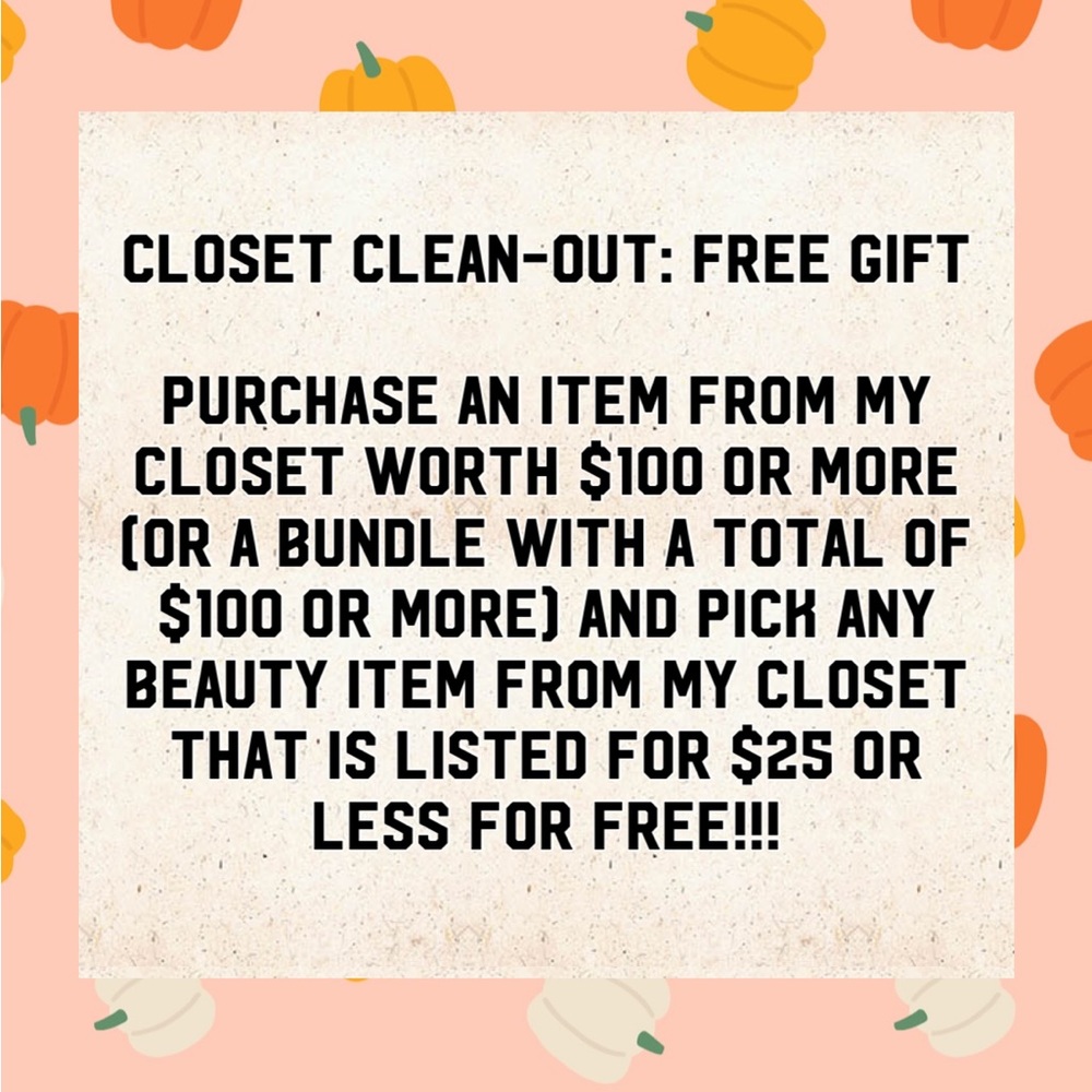 FREE GIFT WITH $100 PURCHASE